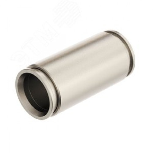 Муфта труба-труба D=20мм IP66/IP67 никелированная латунь