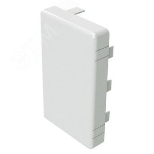 Заглушка для кабель-канала 80x40 торцевая LАN In-liner