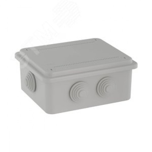 Коробка распределительная 120х80х50мм IP55 с кабельными вводами