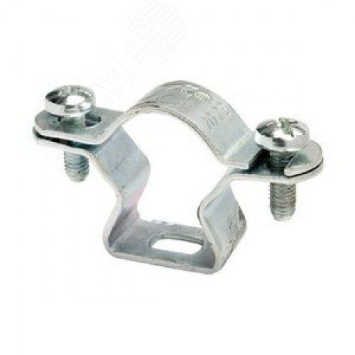 Хомут стальной 20-1/2 мм оцинкованная сталь