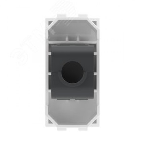 BRAVA Розетка компьютерная RJ45 (разъем PcNet) 1 модуль категория 5е белая