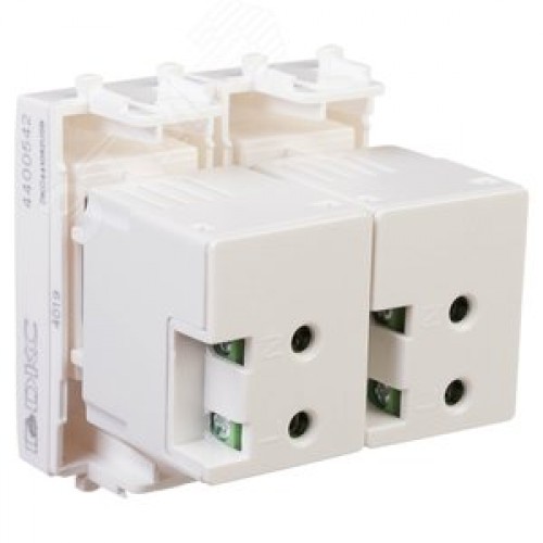Avanti USB зарядное устройство ''Белое облако'', 2.1А, 2 модульное
