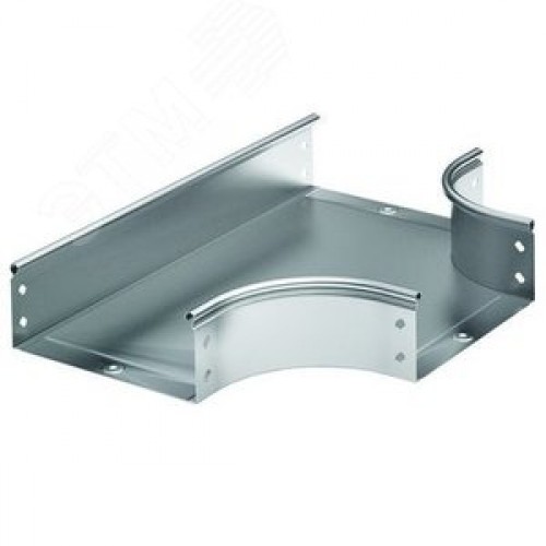 Ответвитель DPT T-образный горизонтальный 400х100 в комплекте крепежные элементы соединительные пластины