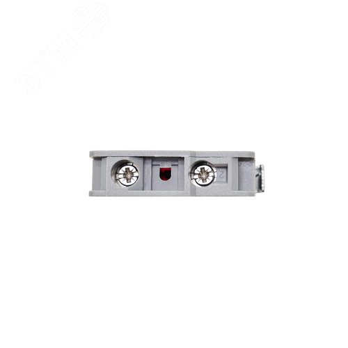 Контактный блок с клеммными зажимами под винт со светодиодом на 220В, красный