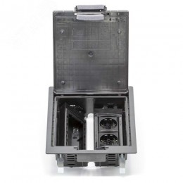 Лючок напольный c изменяемой глубиной 8 модулей