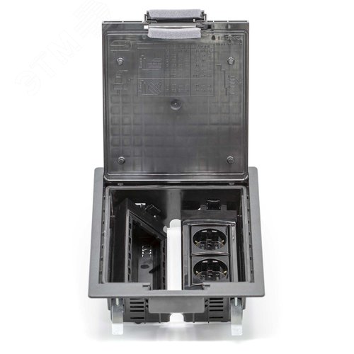 Лючок напольный c изменяемой глубиной 8 модулей