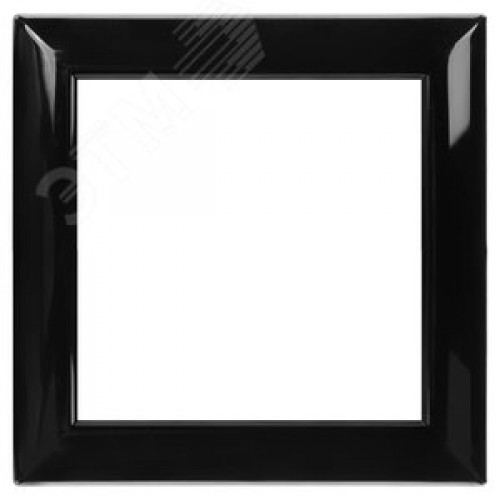 Avanti Рамка-суппорт черная для In-liner Front, 2 модульная