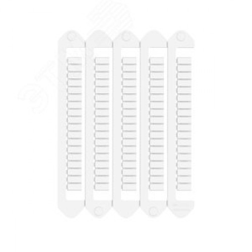 Маркировка для клемм ДКС, жесткая, 5х10мм (90 шт. на пластине, упак. по 10 листов)