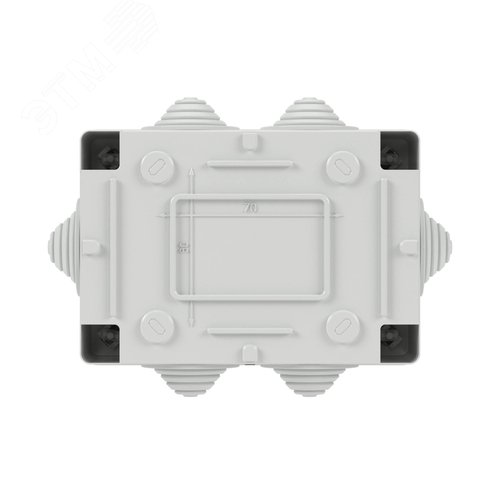 Коробка уравнивания потенциалов 12 зажимов 6 вводов, 25 мм 120х80х50 мм IP55