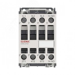 Магнитный контактор YON DSC012 12A 5,5кВт AC3 3P кат.220В AC 1НО