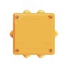 Коробка пластиковая FS с кабельными вводами и клеммниками  IP55 100х100х50мм  5р  450V 10A  6мм.кв.