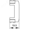 BRAVA Розетка компьютерная RJ45 категория 5е разъем экранированная белая