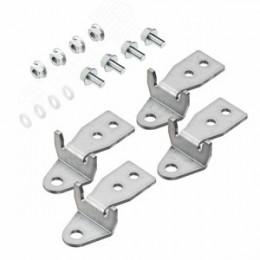 Кронштейны для настенного крепления для навесных и клеммных корпусов, 4 шт.