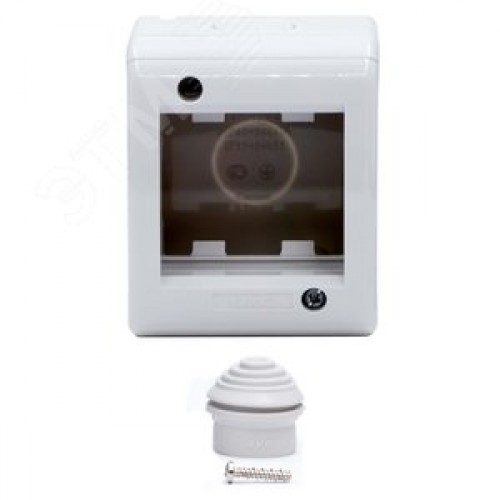 VIVA Коробка модульная настенная для электроустановочных изделий IP40 2 модуля