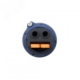 Сигнальная лампа со встроенным диодом 220В, зеленая, зажим Plug-In