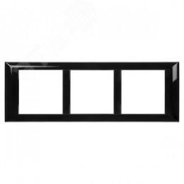 Avanti Рамка-суппорт черная для In-liner Front, 6 модульная