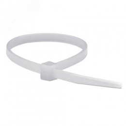 Хомут P6.6 стандартный, белый 4,6x160 (100 шт./упак)