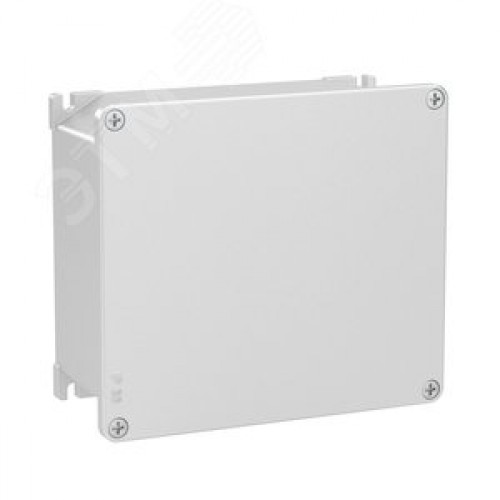 Коробка ответвительная 178х155х74мм IP66 RAL9006 алюминиевая