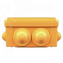 Коробка пластиковая FS с кабельными вводами и клеммниками, IP56,100х100х50мм, 5р, 450V,20A,10мм.кв