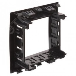 Avanti Рамка-суппорт черная для In-liner Front, 2 модульная