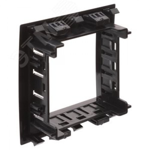 Avanti Рамка-суппорт черная для In-liner Front, 2 модульная