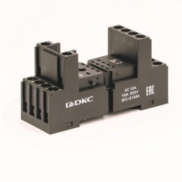 Колодка с винтовыми клеммами для реле на 4 группы IR-24DC/220DC/230AC-4CO