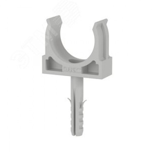 Держатель для труб 32 мм с защелкой и дюбелем