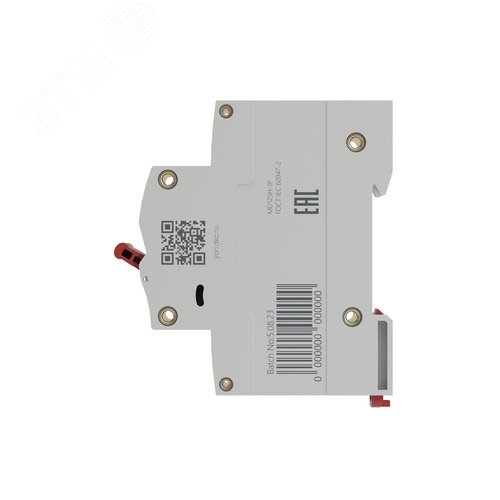 Выключатель автоматический модульный ON max типа MD 125 H, 10 кА, 1 полюс, хар-ка C, 100 А