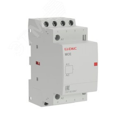 Контактор модульный YON макс (YON max) типа MCE, 4P, 40A, 240В, 4НО