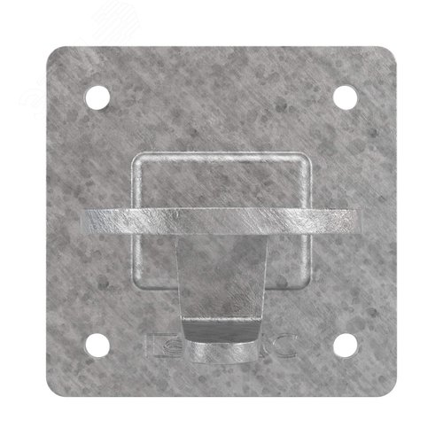 Держатель металлический для плоской кровли 100 мм