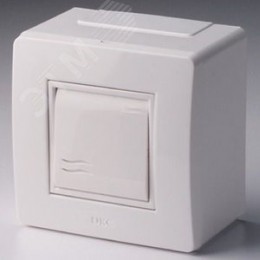 Коробка для миниканалов с выключателем