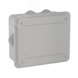 Коробка распределительная 120х80х50мм IP55 с кабельными вводами