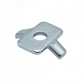 Шайба соединение проволочного лотка (в соединении с винтом М6х20) четырехлепестковая