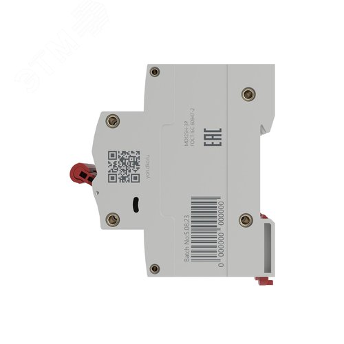 Выключатель автоматический модульный YON max типа MD125H, 10кА, 3 полюса, хар-ка D, 100А