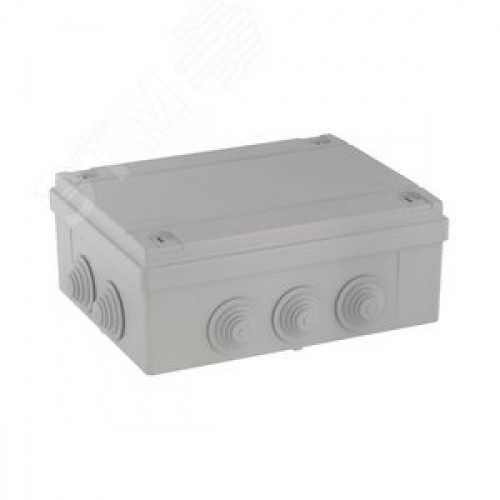 Коробка распределительная 240х190х90мм IP55 с кабельными вводами
