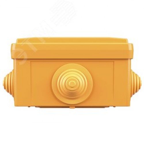 Коробка пластиковая FS с кабельными вводами и клеммниками IP55 100х100х50мм