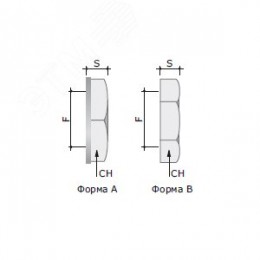 Гайка M20x1.5 никелированная латунь