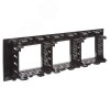 Avanti Рамка-суппорт черная для In-liner Front, 6 модульная