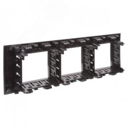 Avanti Рамка-суппорт черная для In-liner Front, 6 модульная