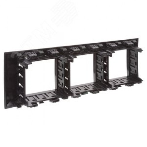 Avanti Рамка-суппорт черная для In-liner Front, 6 модульная