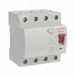 УЗО YON макс (YON max), 4P, 30mA, 40A, тип AC