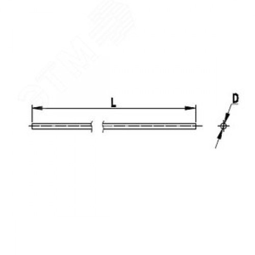 Пруток 8 мм горячеоцинкованный