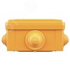 Коробка пластиковая FS с кабельными вводами и клеммниками  IP55 100х100х50мм  5р  450V 10A  6мм.кв.