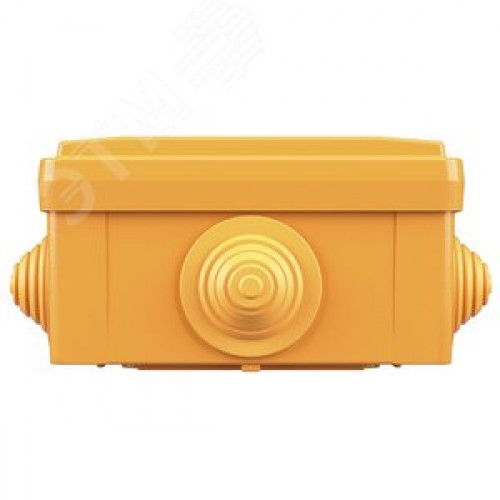 Коробка пластиковая FS с кабельными вводами и клеммниками  IP55 100х100х50мм  5р  450V 10A  6мм.кв.