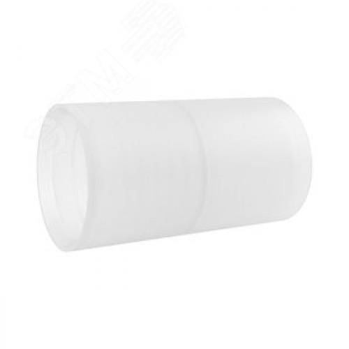 Муфта 50мм для гофрированных труб IP40 прозрачная