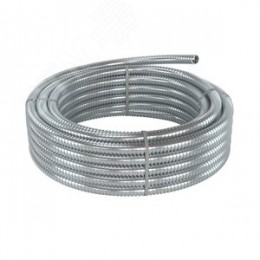 Металлорукав DN 26мм Dвнутр=26.5мм Dнар=30.0мм IP40 25м оцинкованная сталь