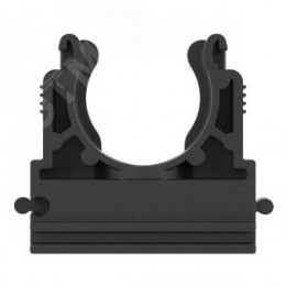 Держатель DN 17мм полиамид черный