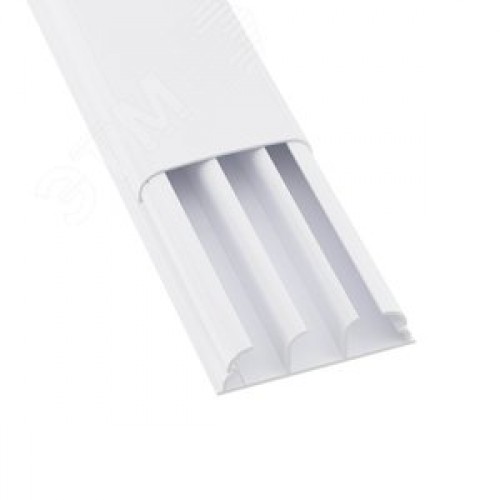 Кабель-канал 70х22 плинтусный треxсекционный с крышкой IN-Liner FRONT