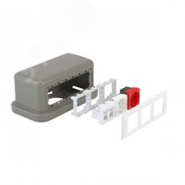 Напольная башенка BUS 12 модулей серая