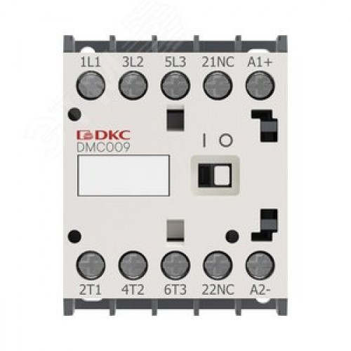 Миниконтактор YON DMC009 9A 4кВт AC3 3P кат. 220В AC 1НО